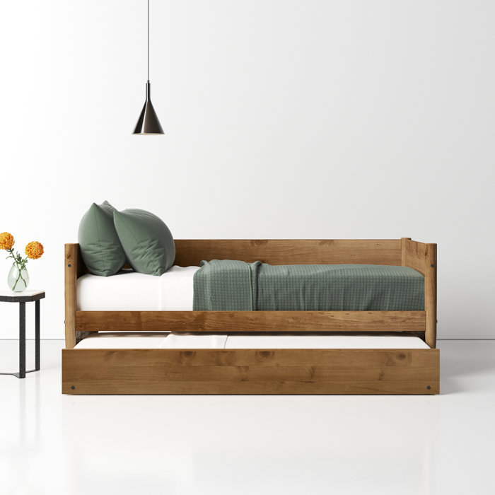AllModern Grady Solid Wood Daybed with Trundle & Reviews Wayfair